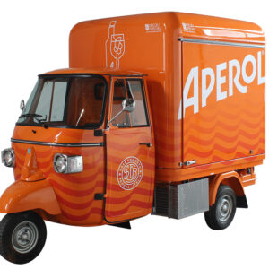 Piaggio Ape, Ape V-Curve®, Cocktail-Bar